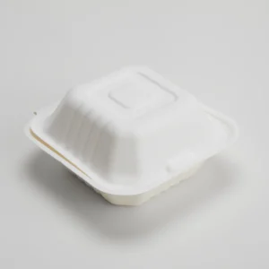 Biodegradable Bagasse Burger Boxes x250